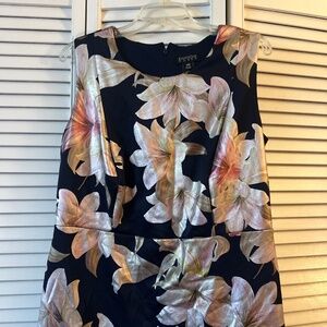 Floral cocktail dress
